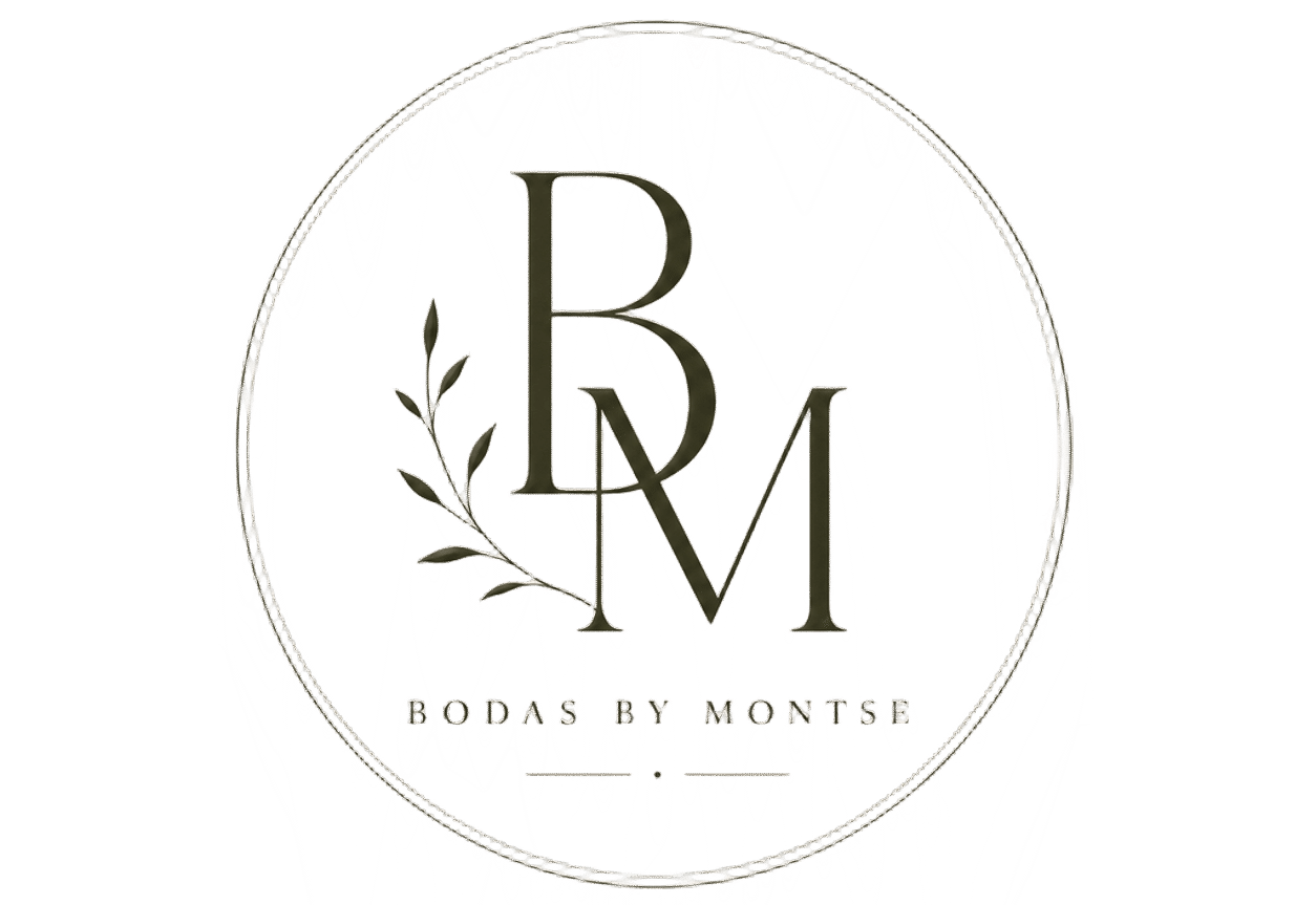 Logo - Bodas by montse - Wedding Content Creator.